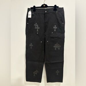 Gallery Dept X Chrome Hearts Black Jeans